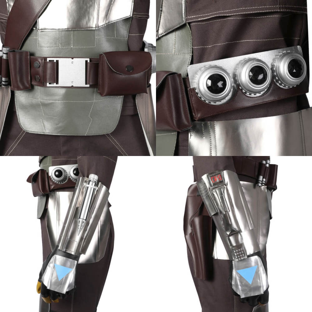 The Mandalorian Season 3 Din Djarin Cosplay Costume Takerlama