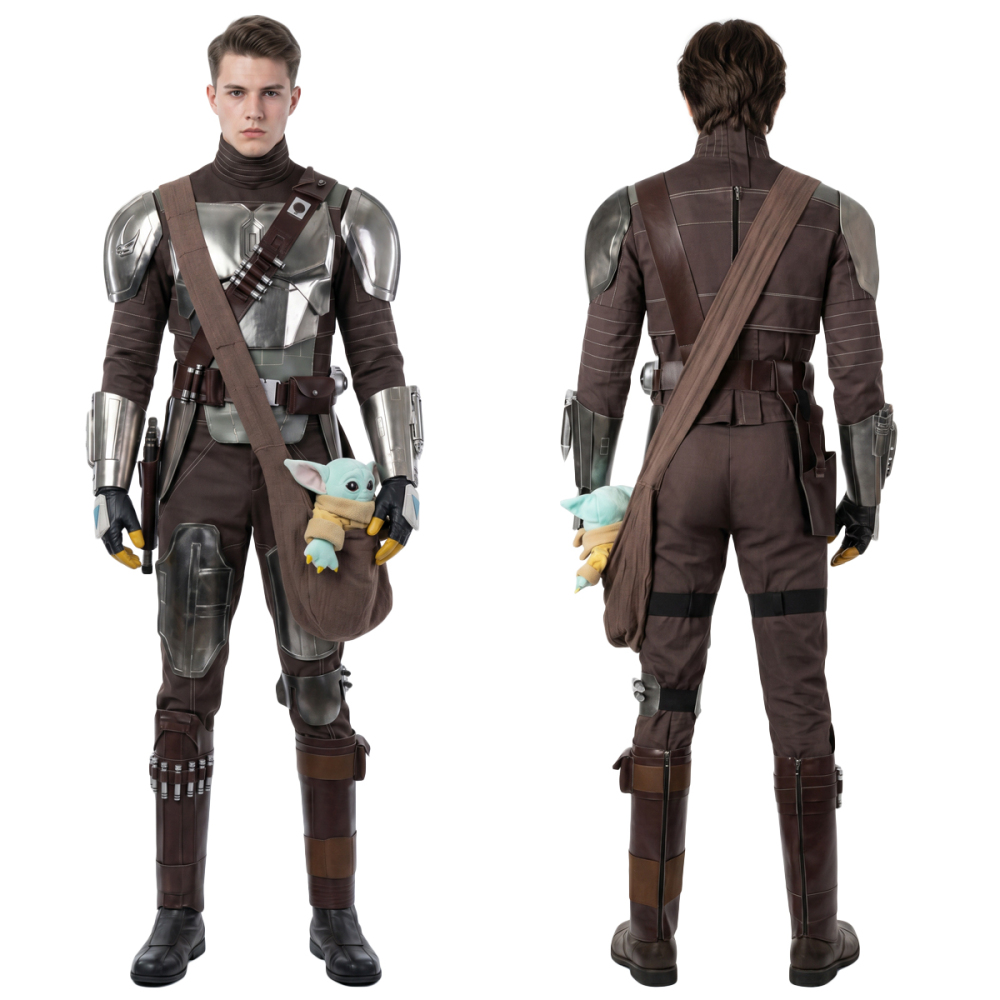 The Mandalorian Season 3 Din Djarin Cosplay Costume Takerlama No Boots