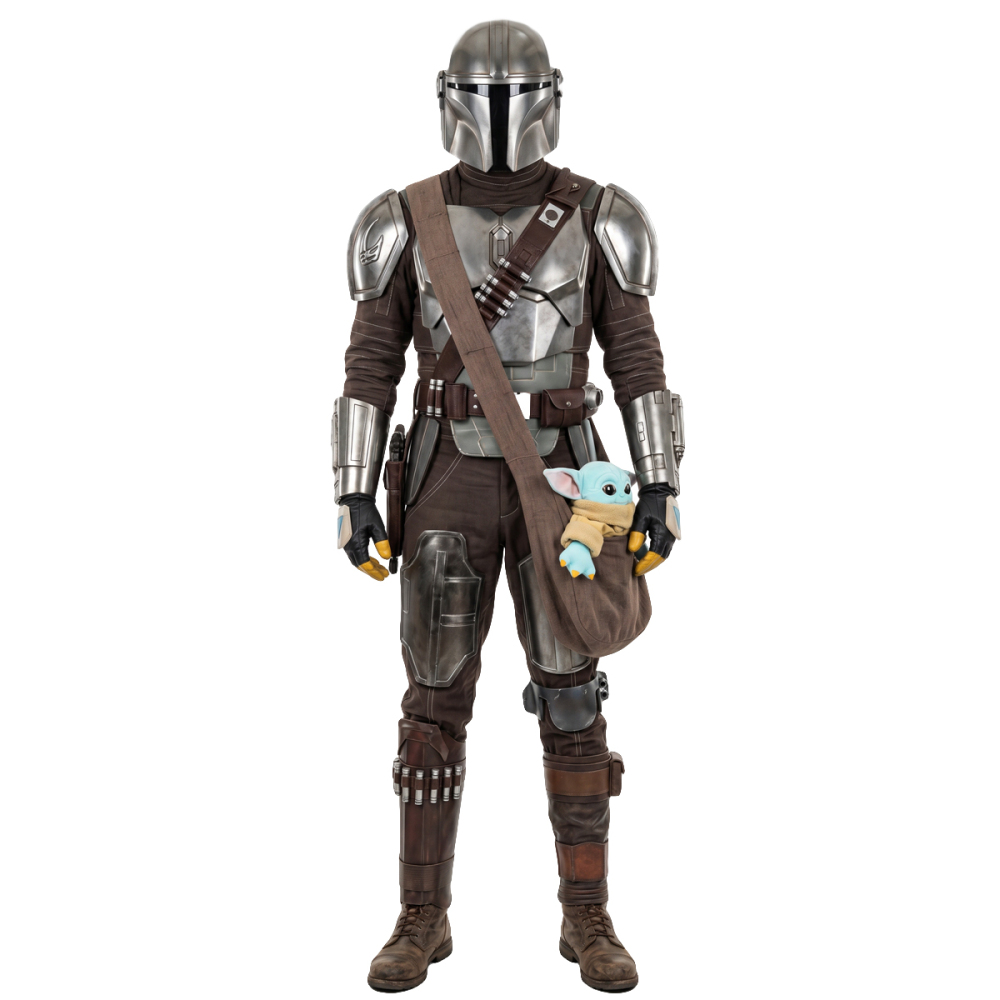 The Mandalorian Season 3 Din Djarin Cosplay Costume Takerlama No Boots