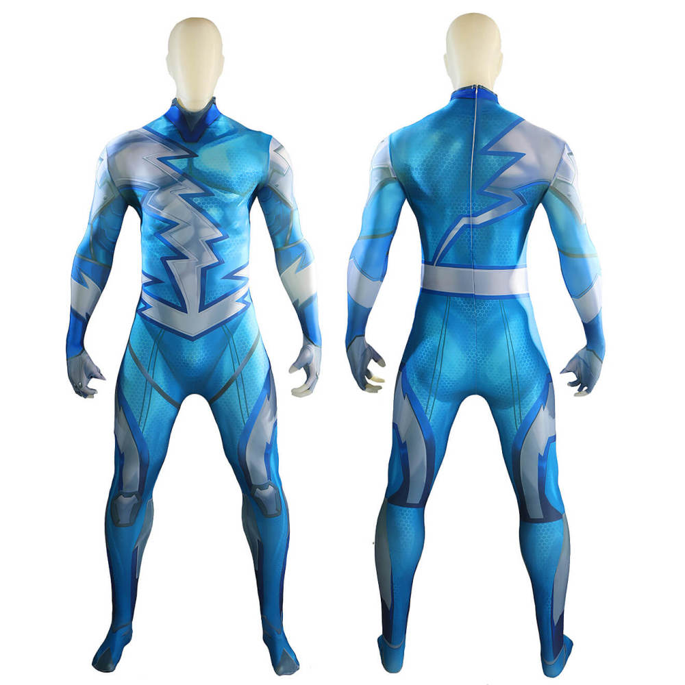 Marvel Rival QuickSilver Halloween Costume Superhero Cosplay Bodysuit Kids Adult Takerlama
