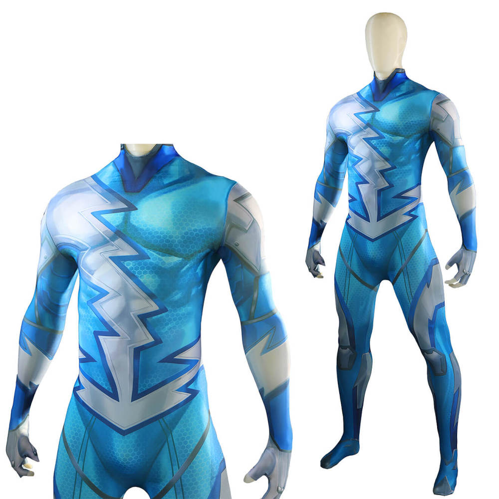 Marvel Rival QuickSilver Halloween Costume Superhero Cosplay Bodysuit Kids Adult Takerlama