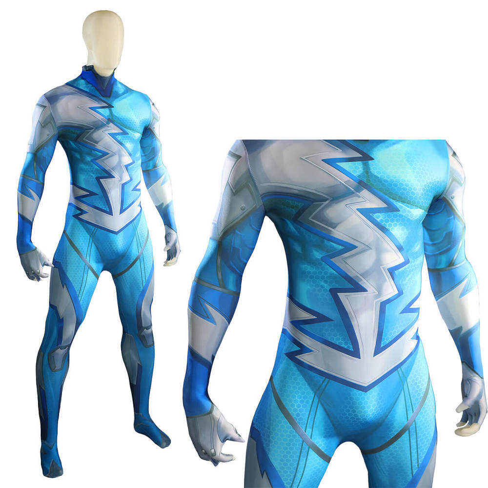 Marvel Rival QuickSilver Halloween Costume Superhero Cosplay Bodysuit Kids Adult Takerlama