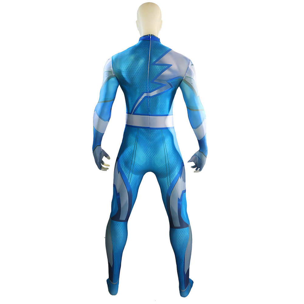 Marvel Rival QuickSilver Halloween Costume Superhero Cosplay Bodysuit Kids Adult Takerlama