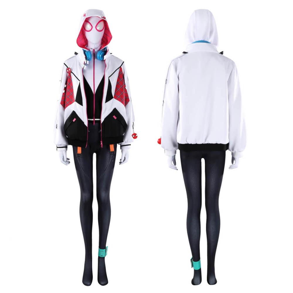 All New Spider Gwen The Ghost Spider Cosplay Costume Takerlama