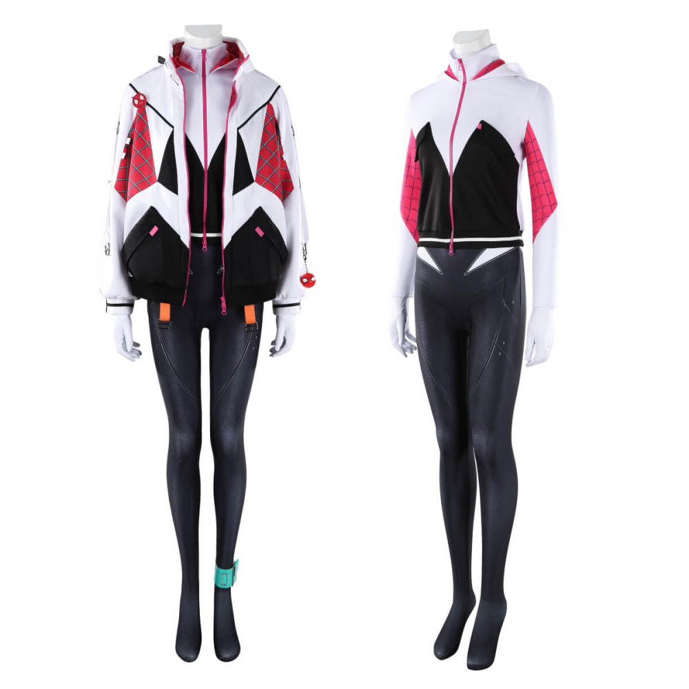 All New Spider Gwen The Ghost Spider Cosplay Costume Takerlama
