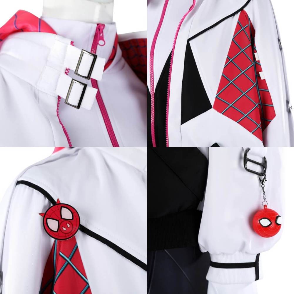 All New Spider Gwen The Ghost Spider Cosplay Costume Takerlama