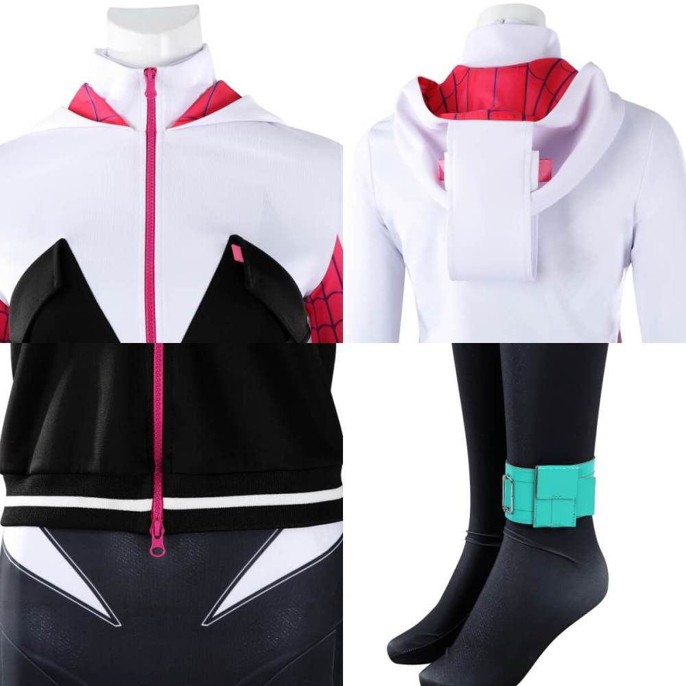 All New Spider Gwen The Ghost Spider Cosplay Costume Takerlama