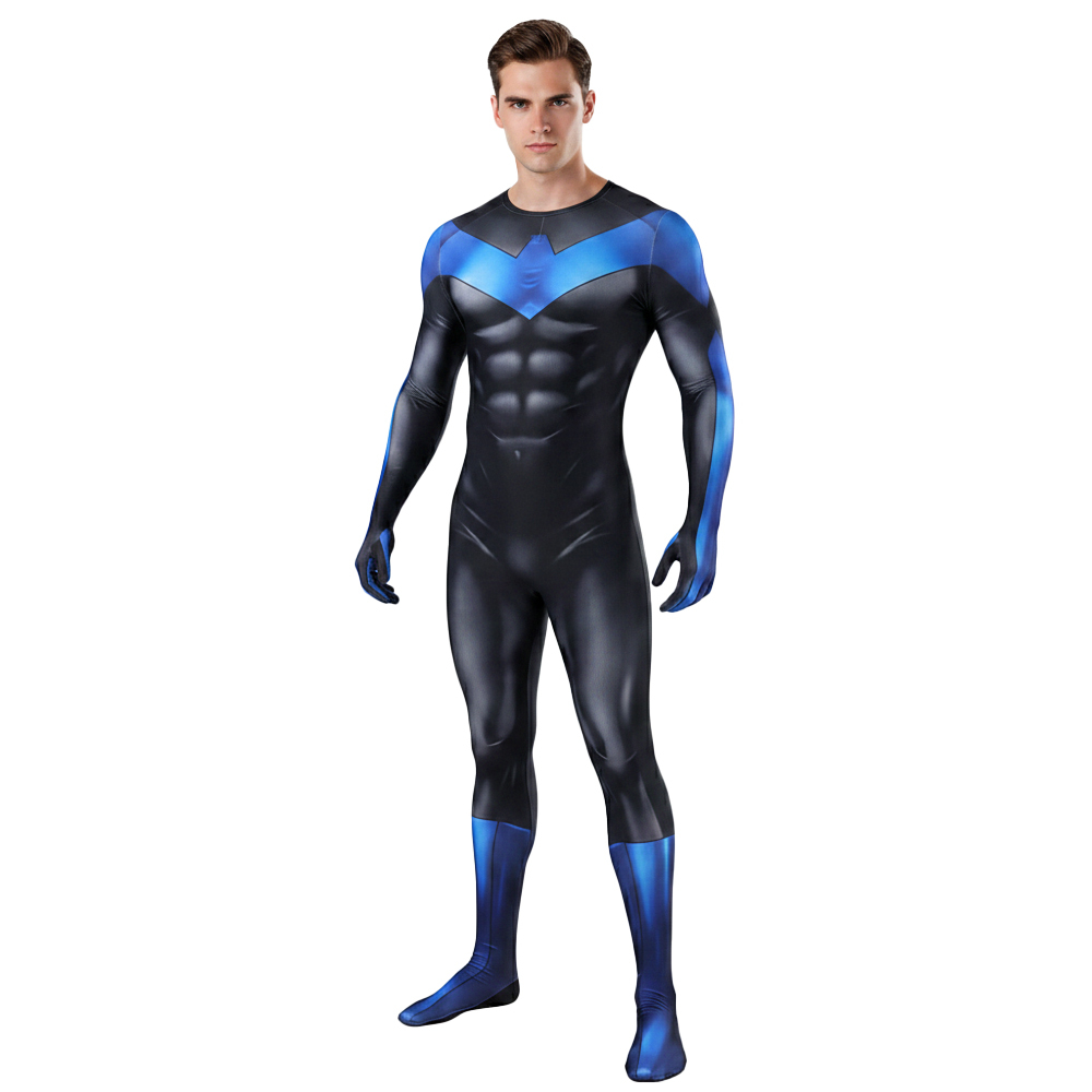 Dick Grayson 2026 Cosplay Costume With Eye Mask Comic Style Takerlama