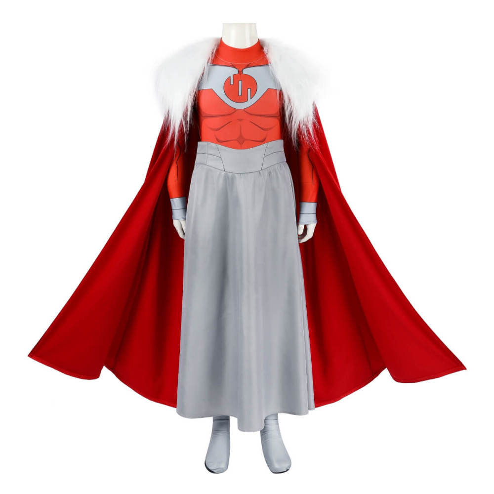 Kids Invincible Season 4 Thragg Cosplay Costume Takerlama