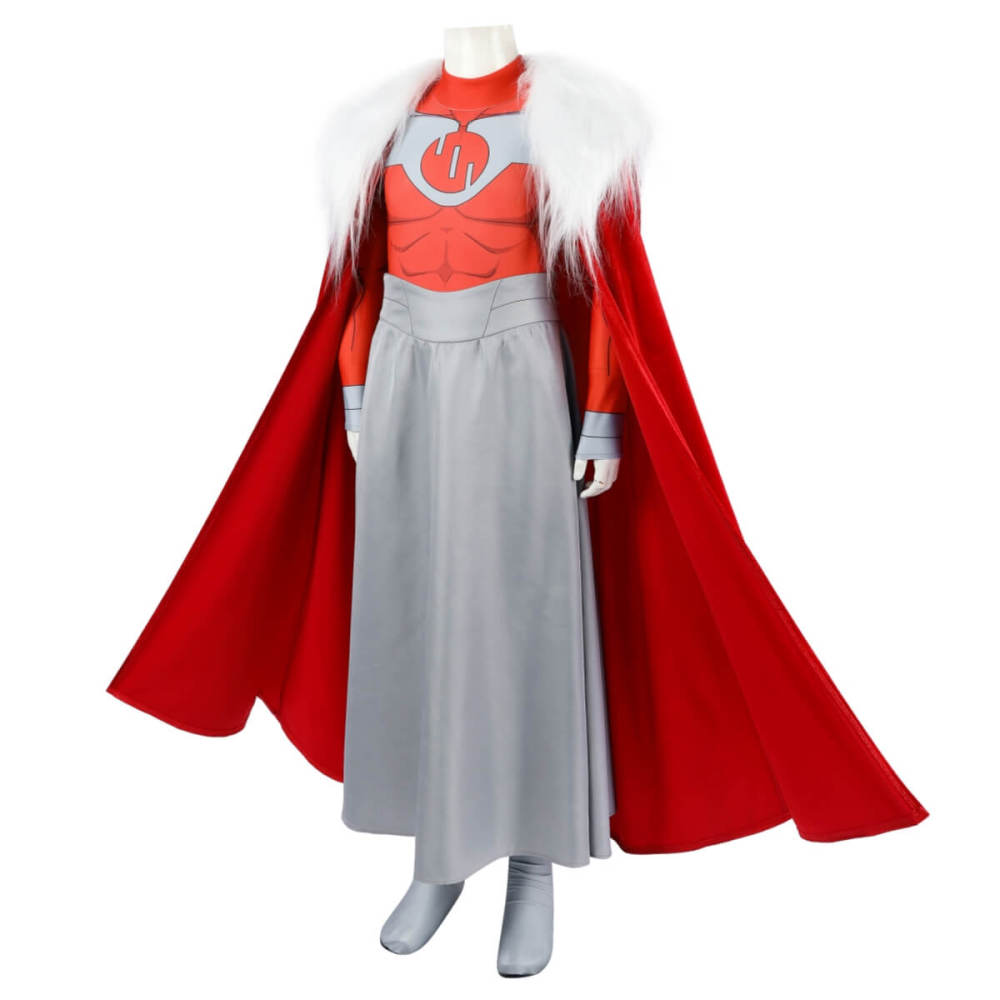 Kids Invincible Season 4 Thragg Cosplay Costume Takerlama