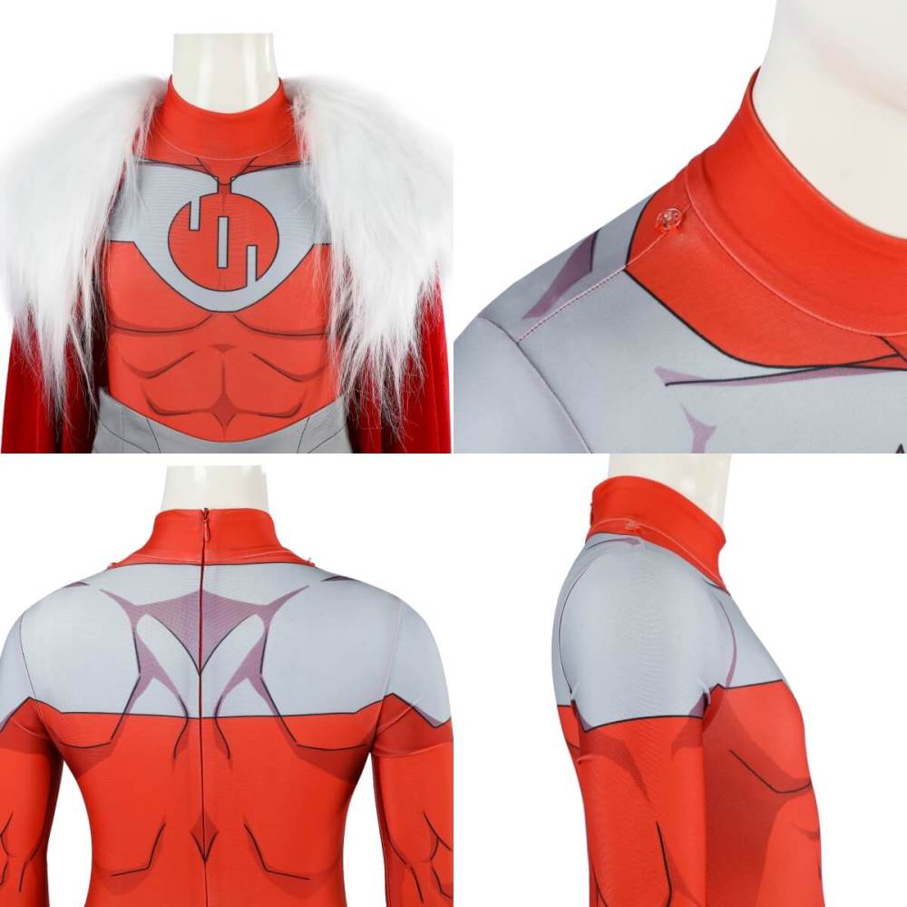 Kids Invincible Season 4 Thragg Cosplay Costume Takerlama