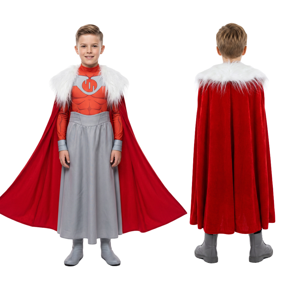 Kids Invincible Season 4 Thragg Cosplay Costume Takerlama