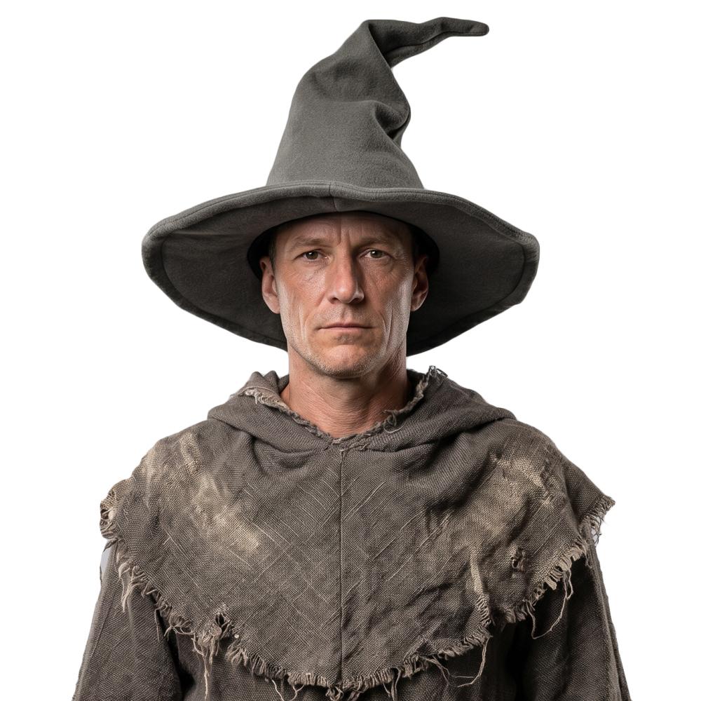 Men's The Hobbit Gandalf Wizard Cosplay Hat Props In Stock