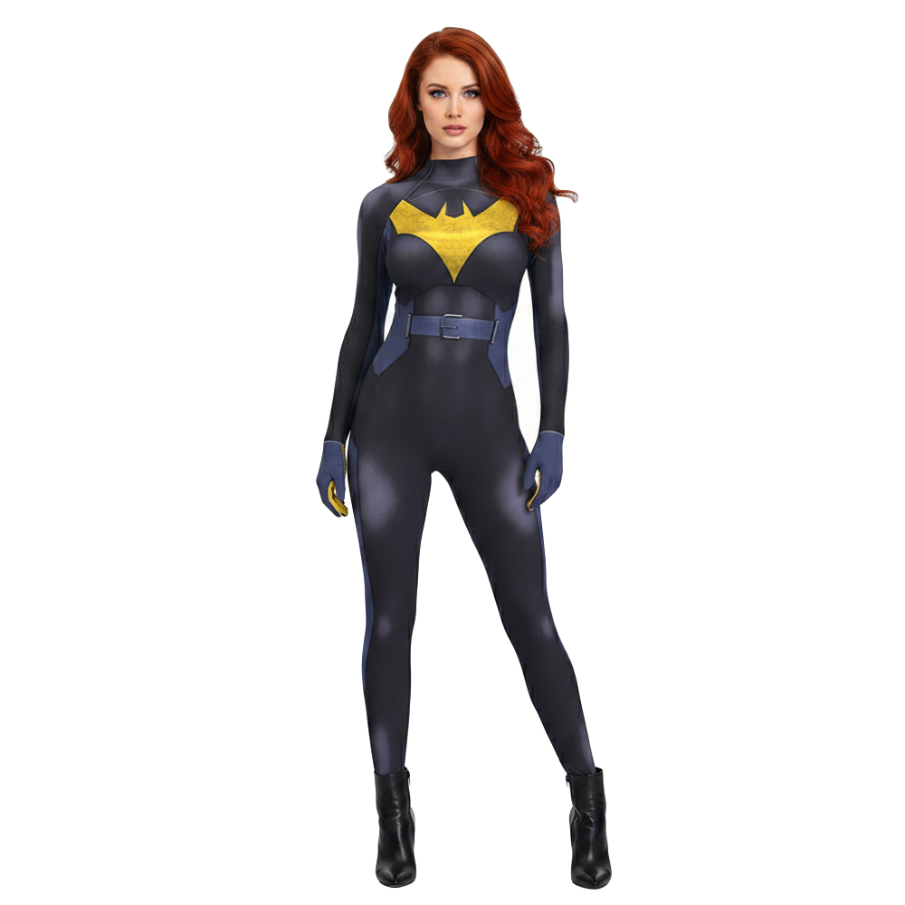 Queen Vampire Barbara Gordon Bat Girl's Halloween Cosplay Costume Takerlama