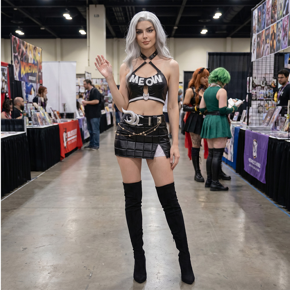 Marvel Rivals Black Cat Urban Predator Suit Cosplay Costume Takerlama