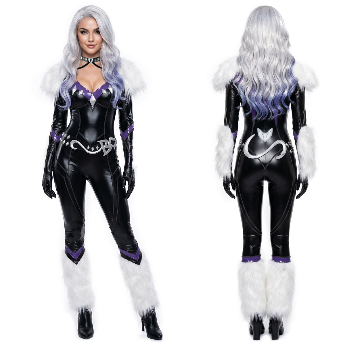 Marvel Rivals Black Cat Default Style Suit Cosplay Costume Takerlama