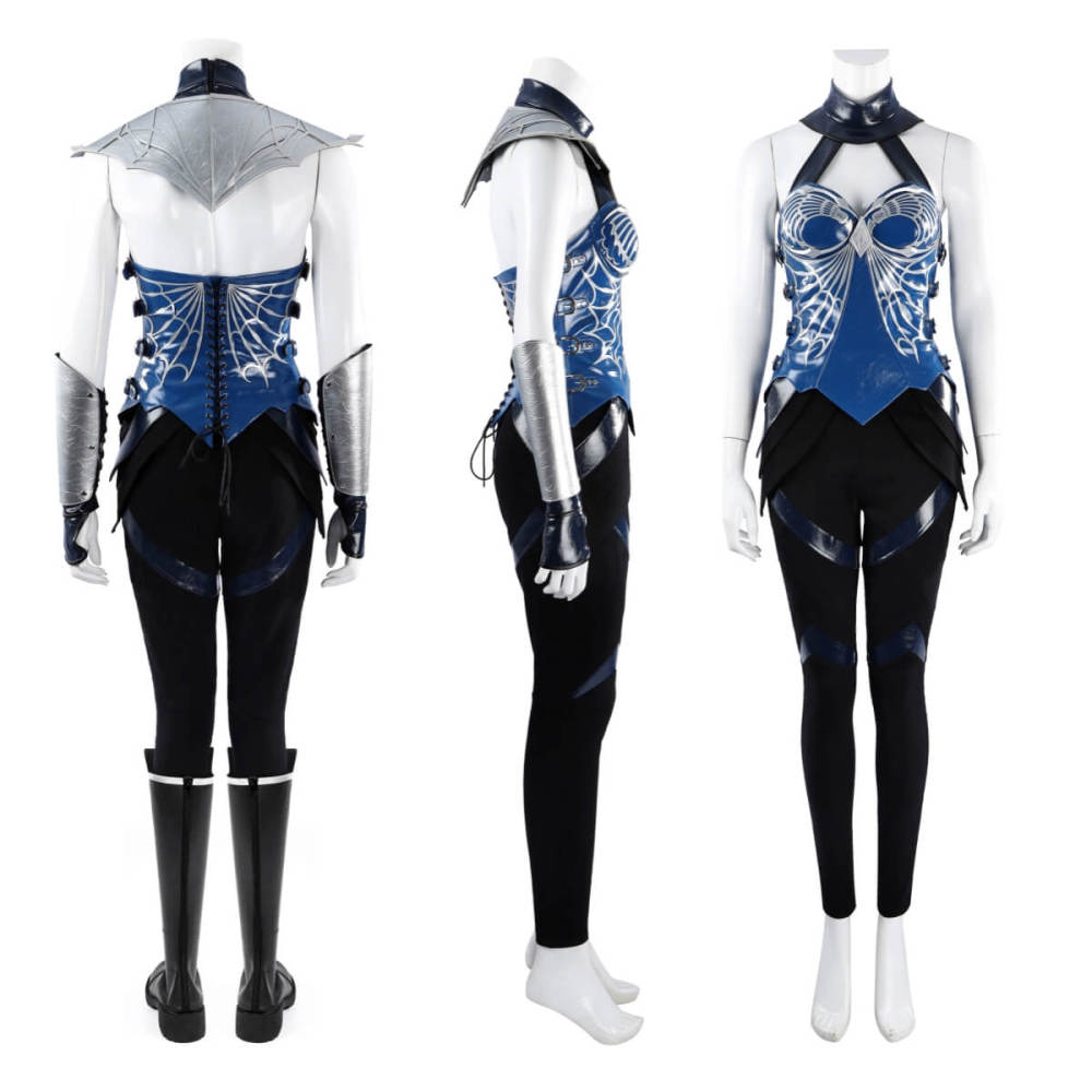 Mortal Kombat 2 Kitana Cosplay Costume Takerlama