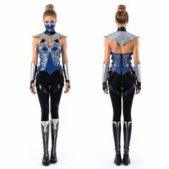 Mortal Kombat 2 Kitana Cosplay Costume Boots Takerlama