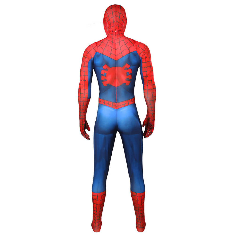 Ultimate Spider-Man Superhero Cosplay Costume Bodysuit With Mask Takerlama