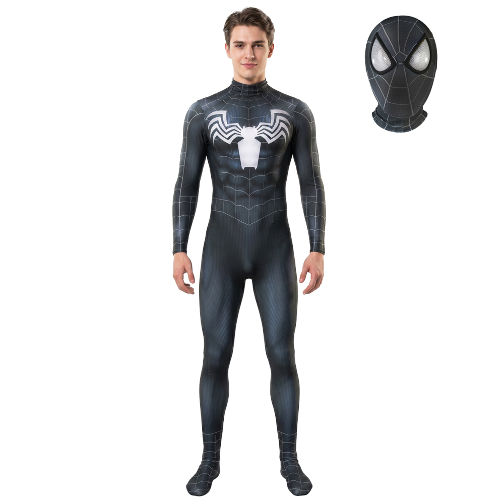 Symbiote Spider-Man Black Suit Tobey Maguire Spider-Man 3 Costume Takerlama