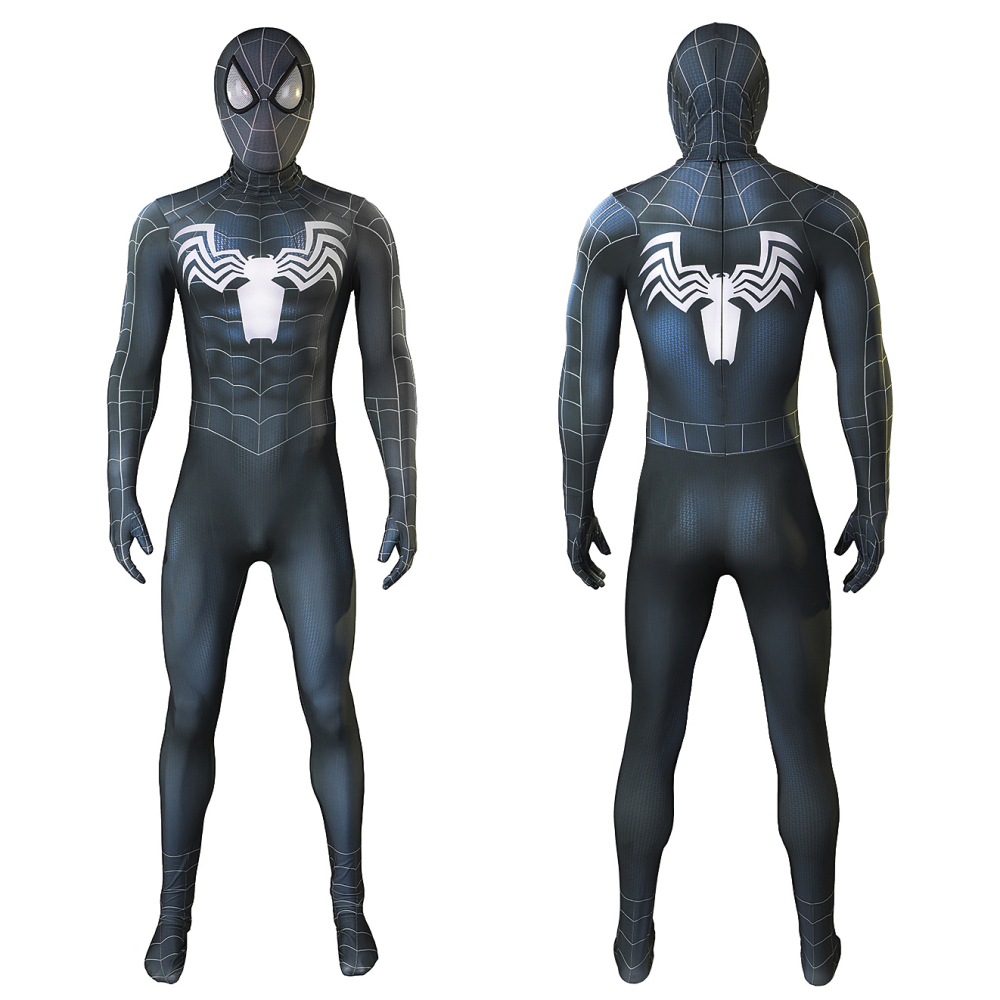 Symbiote Spider-Man Black Suit Tobey Maguire Spider-Man 3 Costume Takerlama