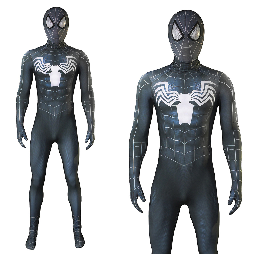 Symbiote Spider-Man Black Suit Tobey Maguire Spider-Man 3 Costume Takerlama
