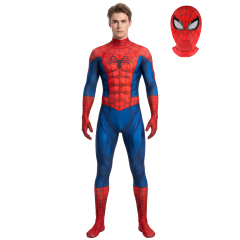 Ultimate Spider-Man Superhero Cosplay Costume Bodysuit With Mask Takerlama