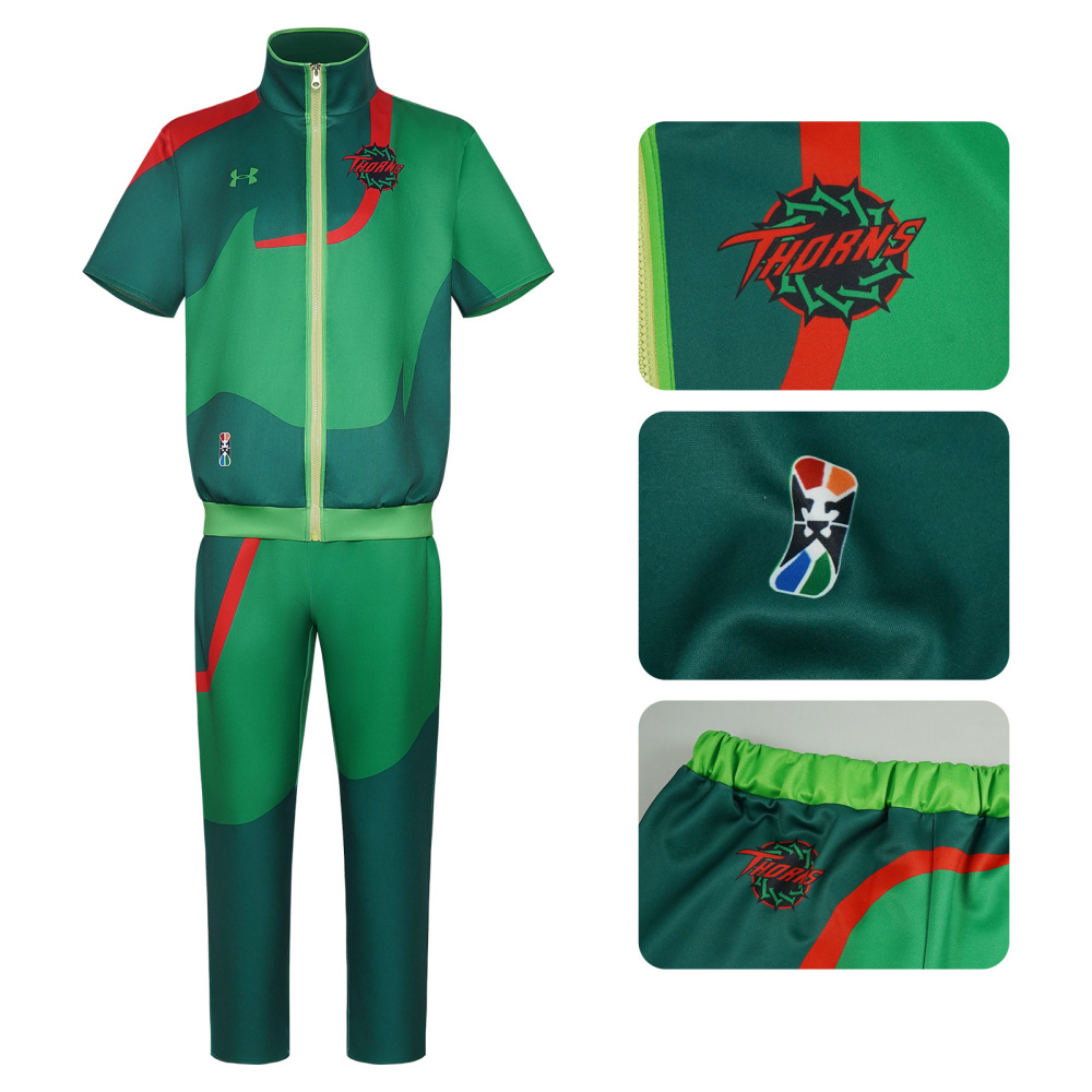 Dennis Cooper Coach of the Vineland Thorns Cosplay Costume Men Takerlama In Stock