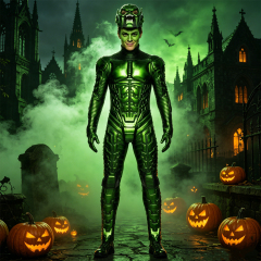 Spider-Man No Way Home Green Goblin Cosplay Costume Deluxe Takerlama