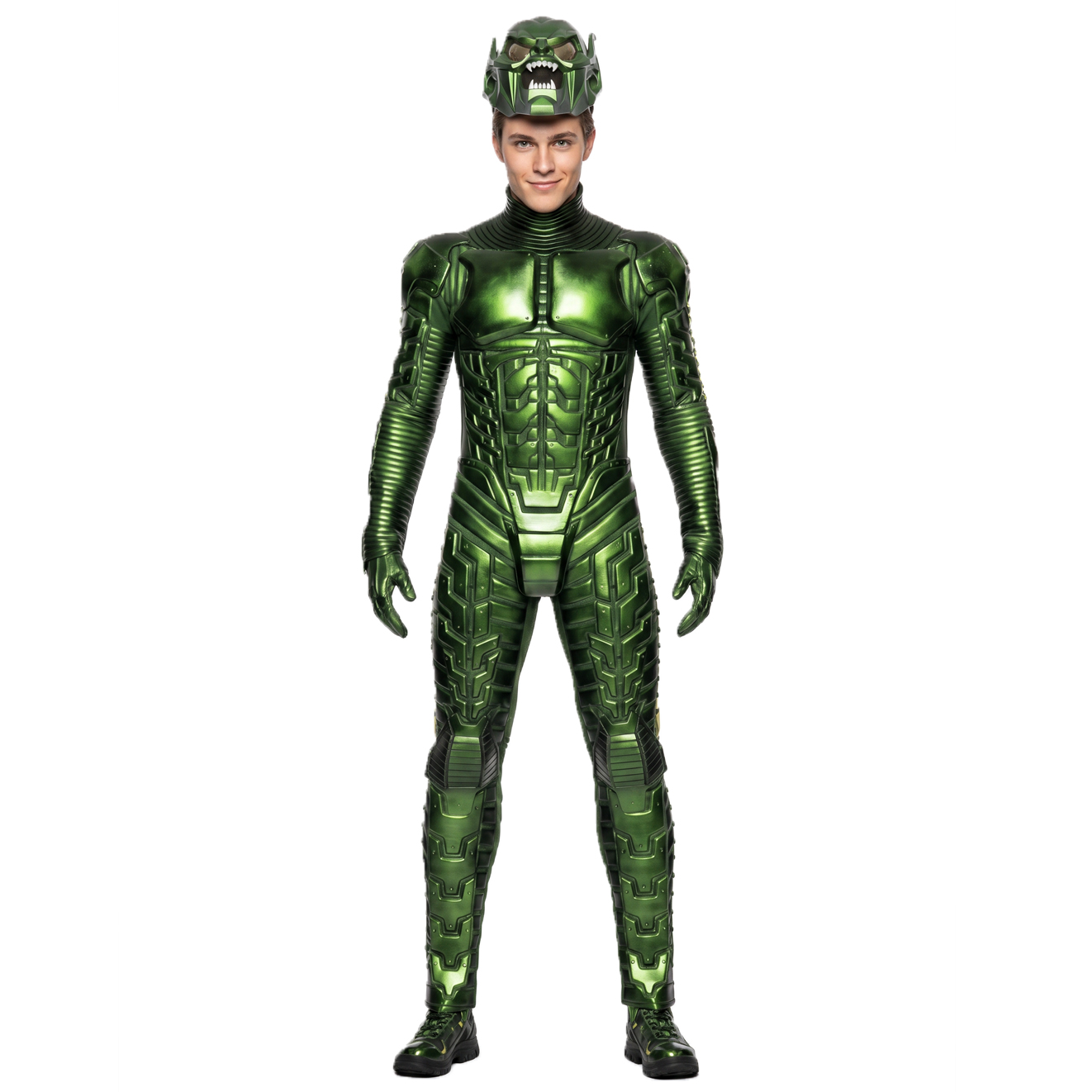 Spider-Man No Way Home Green Goblin Cosplay Costume Deluxe Takerlama