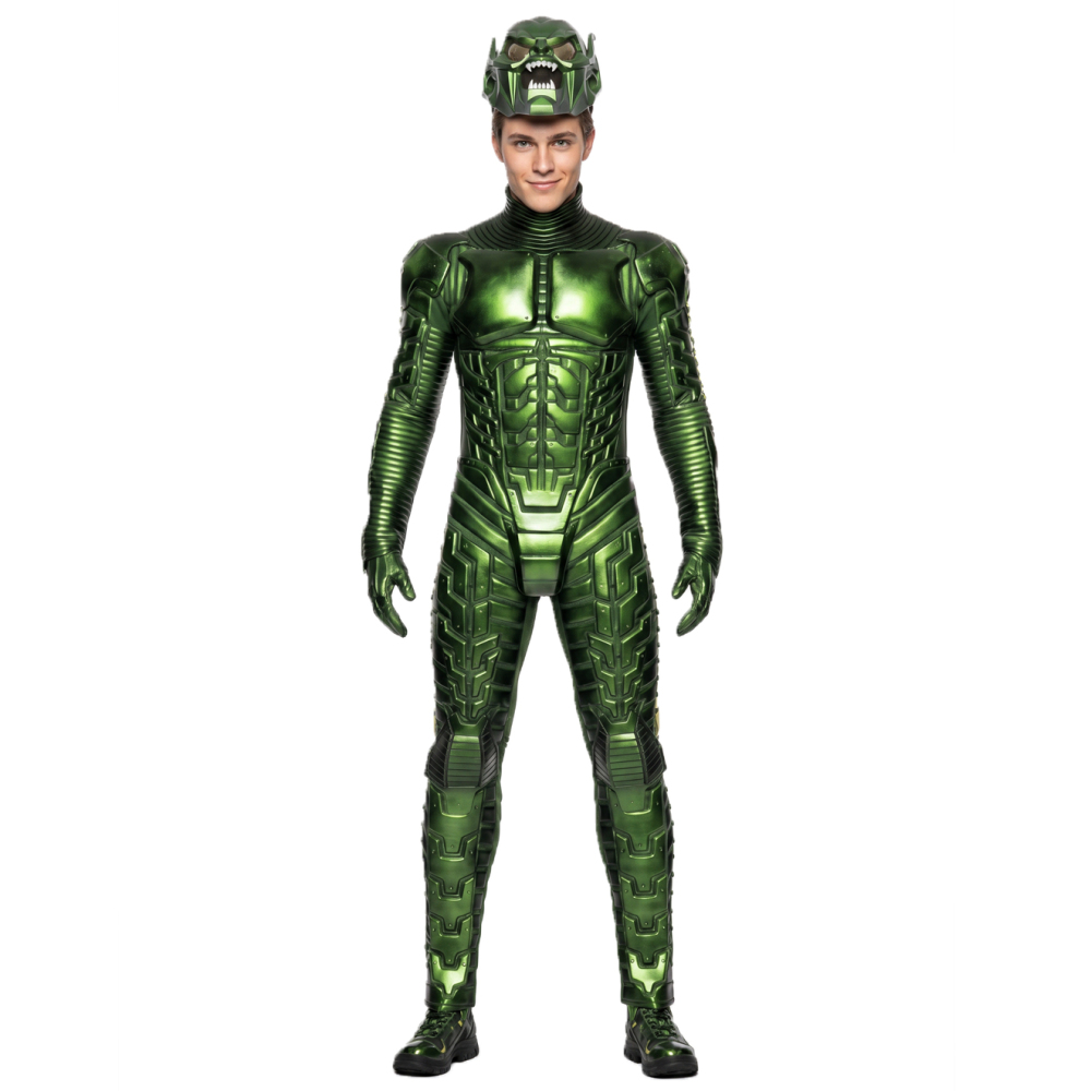 Spider-Man No Way Home Green Goblin Cosplay Costume Deluxe Takerlama