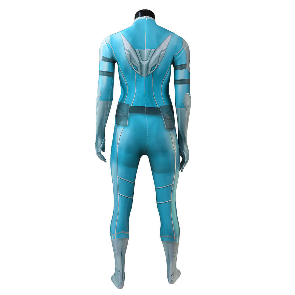 Marvel Rivals Season 7 White Fox Bodysuit Cosplay Costume For Women Takerlama