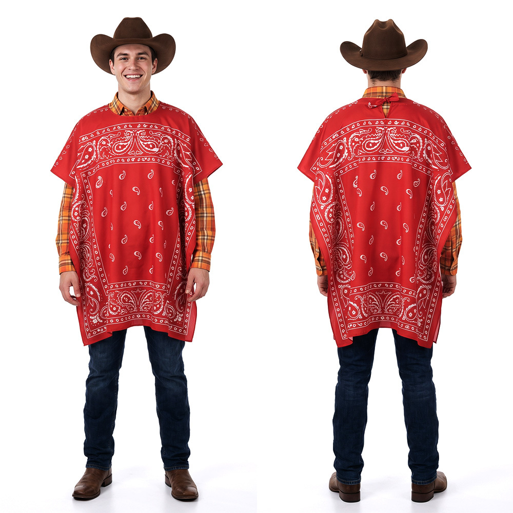 Toy Story 2026 Woody Cloak Men's Red Cowboy Cosplay Costume In Stock Takerlama