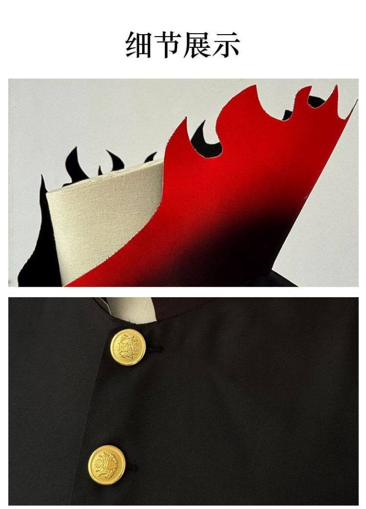 Anime Dandadan Okarun Ken Takakura Cosplay Costume Dan Da Dan Coat Mask Takerlama  in stock