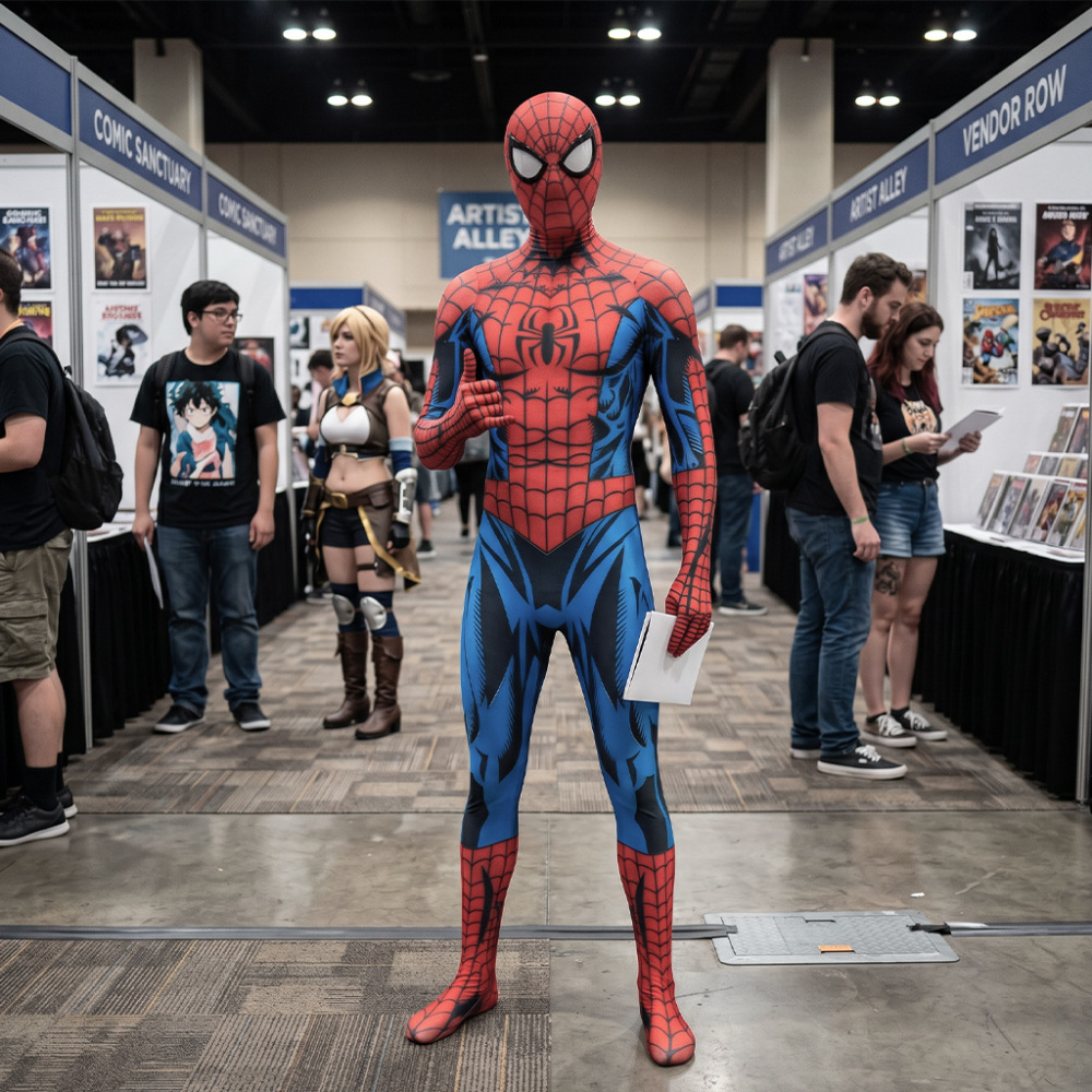 Ultimate Spider-Man Cosplay Costume Mark Bagley Version Takerlama