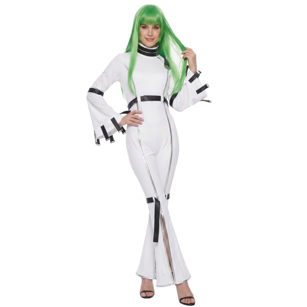 C.C. Prisoner Restraint Suit Code Geass: Lelouch of the Rebellion Cosplay Costume Takerlama