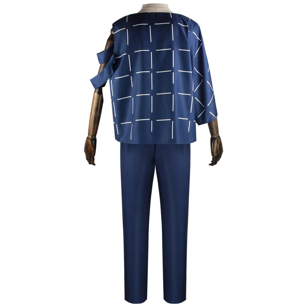 JJK Mahito Tops Cosplay Costume Black Blue Takerlama