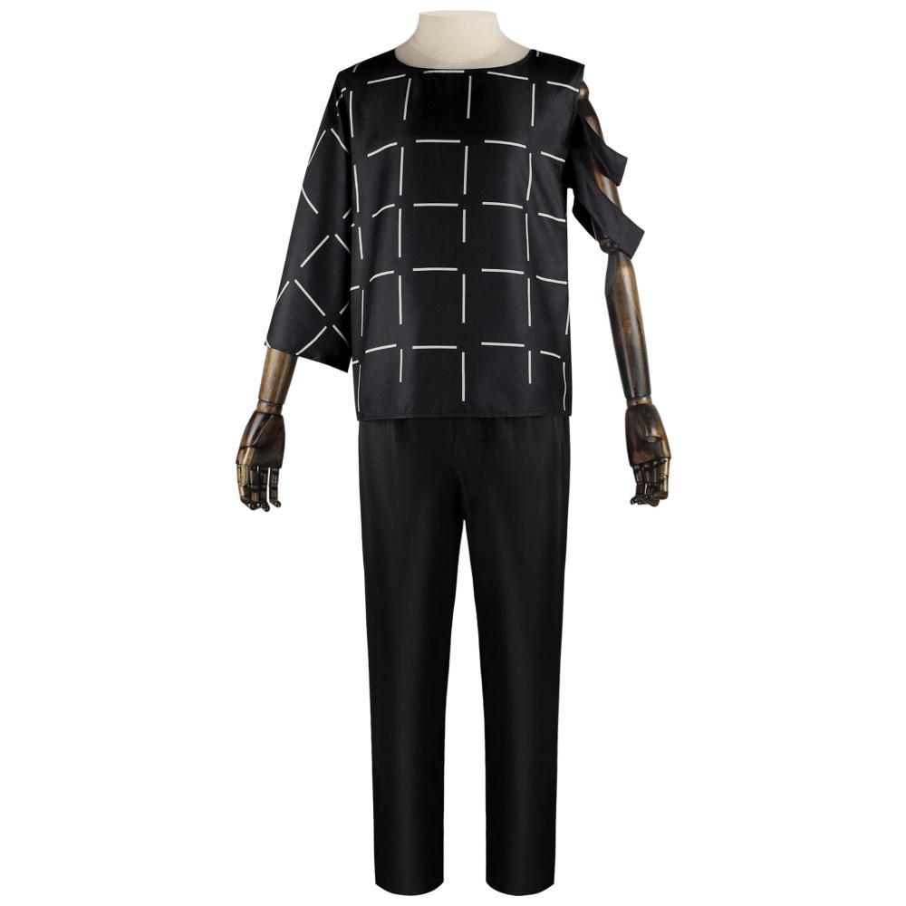 JJK Mahito Tops Cosplay Costume Black Blue Takerlama