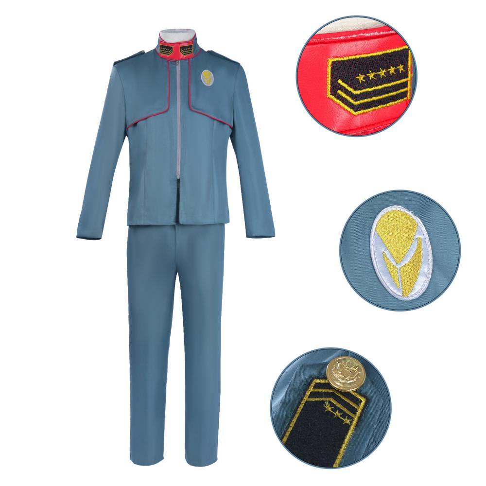 Admiral Vance Costume Star Discovery Halloween Uniform Takerlama