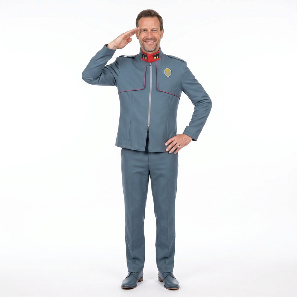 Admiral Vance Costume Star Discovery Halloween Uniform Takerlama