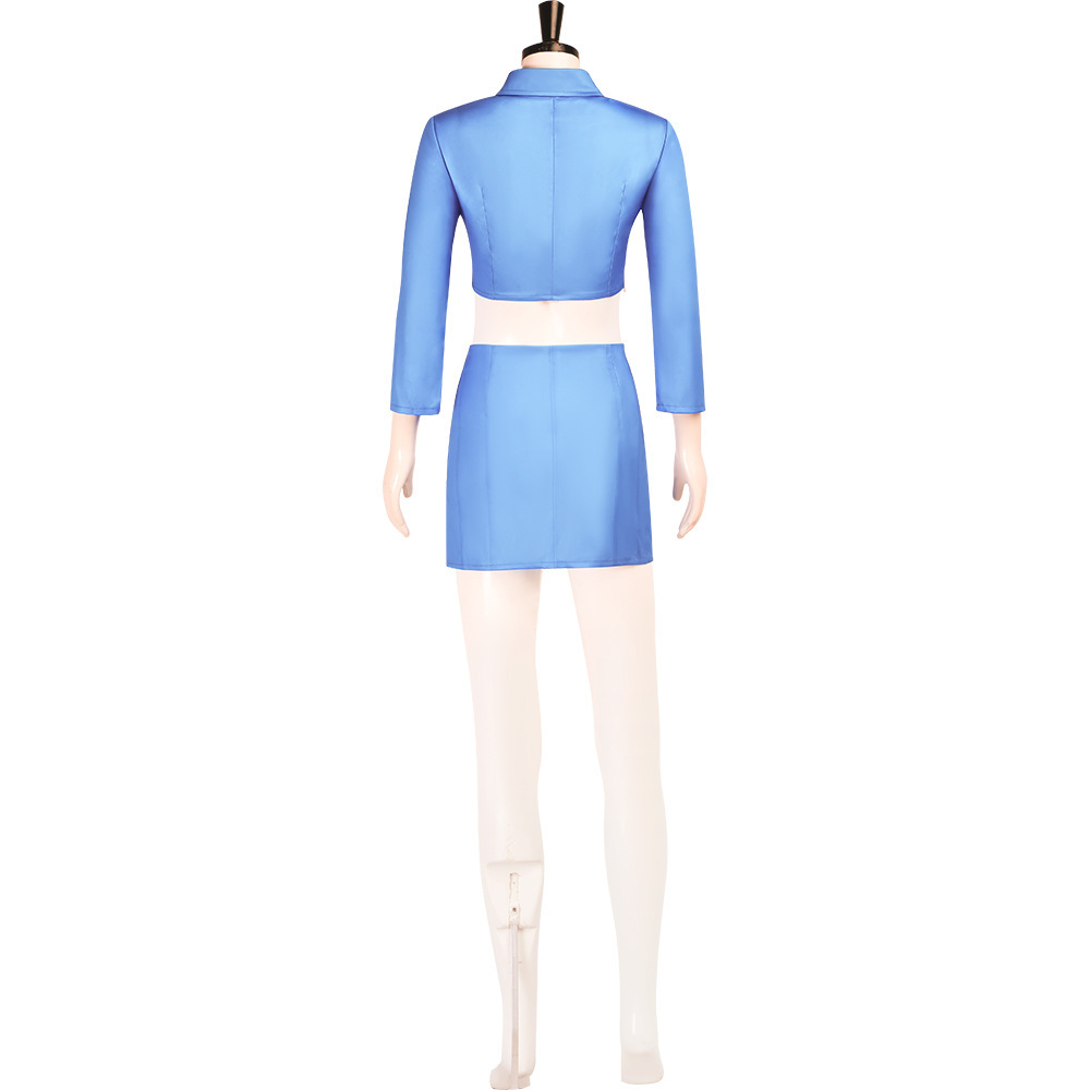 The Fifth 5th Element Zone 2 Stewardess Cosplay Costume Shirt Hat Takerlama