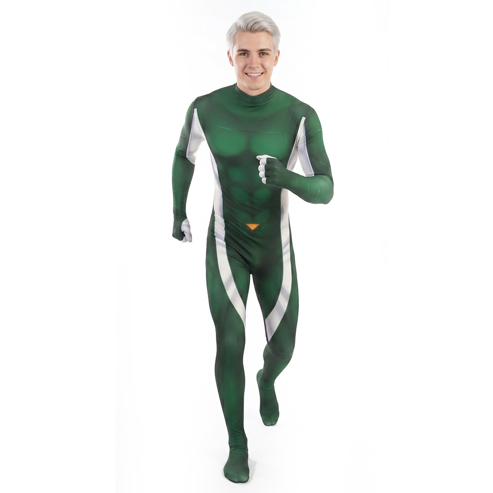 Speed Thomas Shepherd Green Cosplay Costume Kids Adult Takerlama