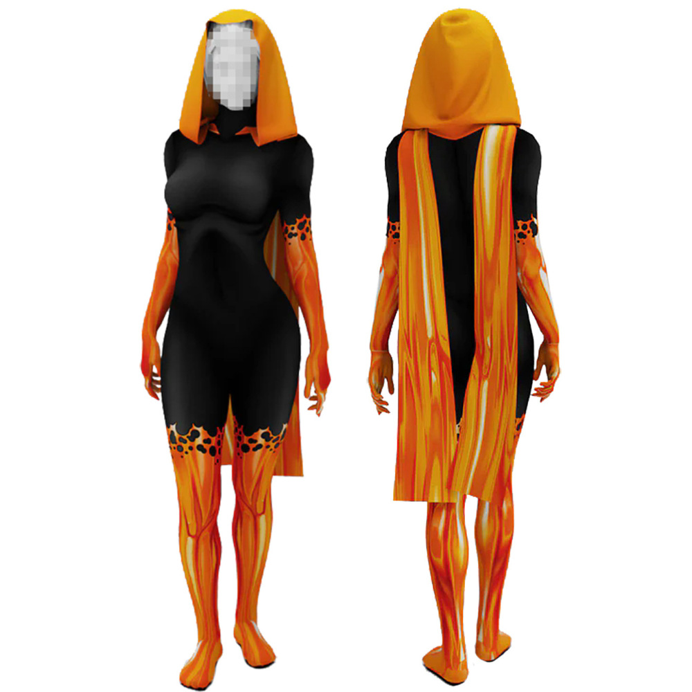 Hallow's Eve Elizabeth Tyne Cosplay Costume 3D Printed Halloween Bodysuit Takerlama