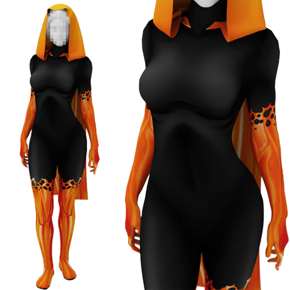 Hallow's Eve Elizabeth Tyne Cosplay Costume 3D Printed Halloween Bodysuit Takerlama