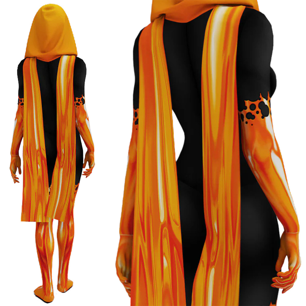 Hallow's Eve Elizabeth Tyne Cosplay Costume 3D Printed Halloween Bodysuit Takerlama