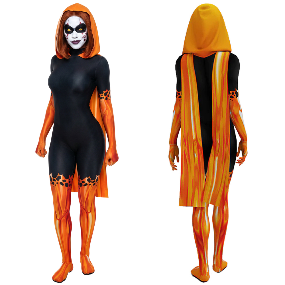 Hallow's Eve Elizabeth Tyne Cosplay Costume 3D Printed Halloween Bodysuit Kids Adult Takerlama