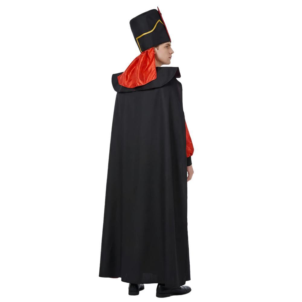 Aladdin Jafar Men's Costume Halloween Cosplay Outfit Takerlama