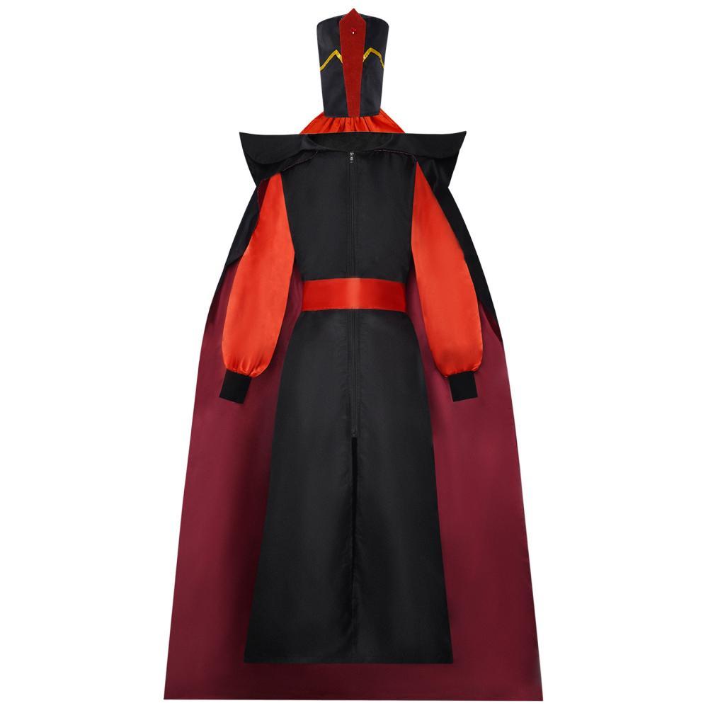Aladdin Jafar Men's Costume Halloween Cosplay Outfit Takerlama