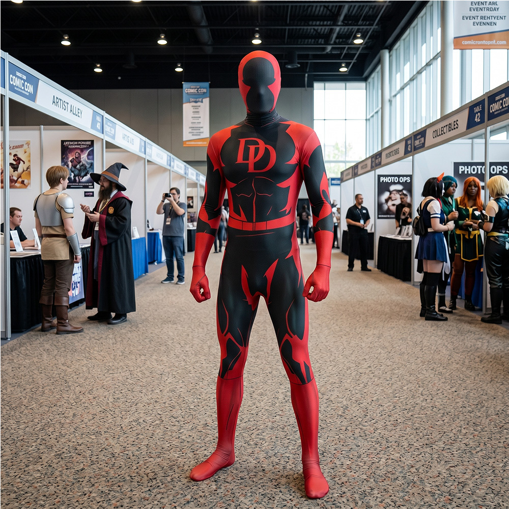Daredevil #97 Cosplay Costume 3D Print Jumpsuit Mask Adult Kids Takerlama