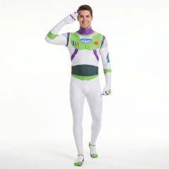 Toy Story Buzz Lightyear Cosplay Costume Print Bodysuit Kids Adults Takerlama